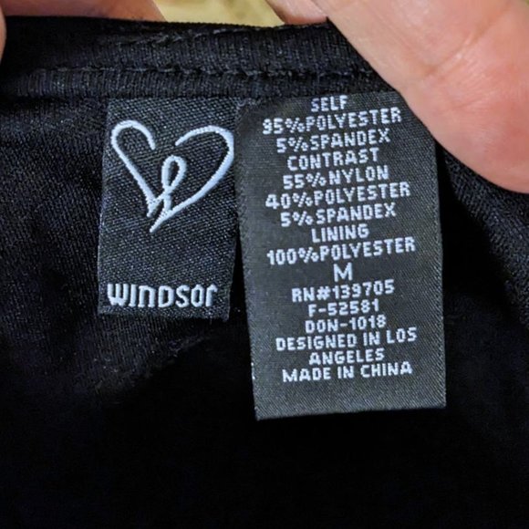 Windsor Black & Gold Sequin Mini Dress - Picture 4 of 4